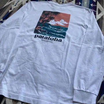 Patagonia 파타고니아 파타로하 긴팔 롱 티셔츠 화이트 XS 중고