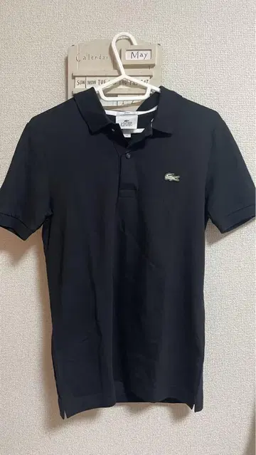 LACOSTE L!VE 피케 셔츠 블랙 XS