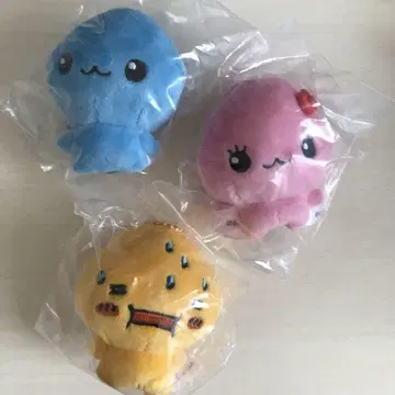 시즈쿠짱 우루이짱 아세오군 푹신푹신 봉제 인형 가챠가챠