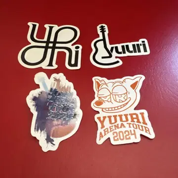 유리 ARENA TOUR 2024 랜덤 복권 스티커 세트