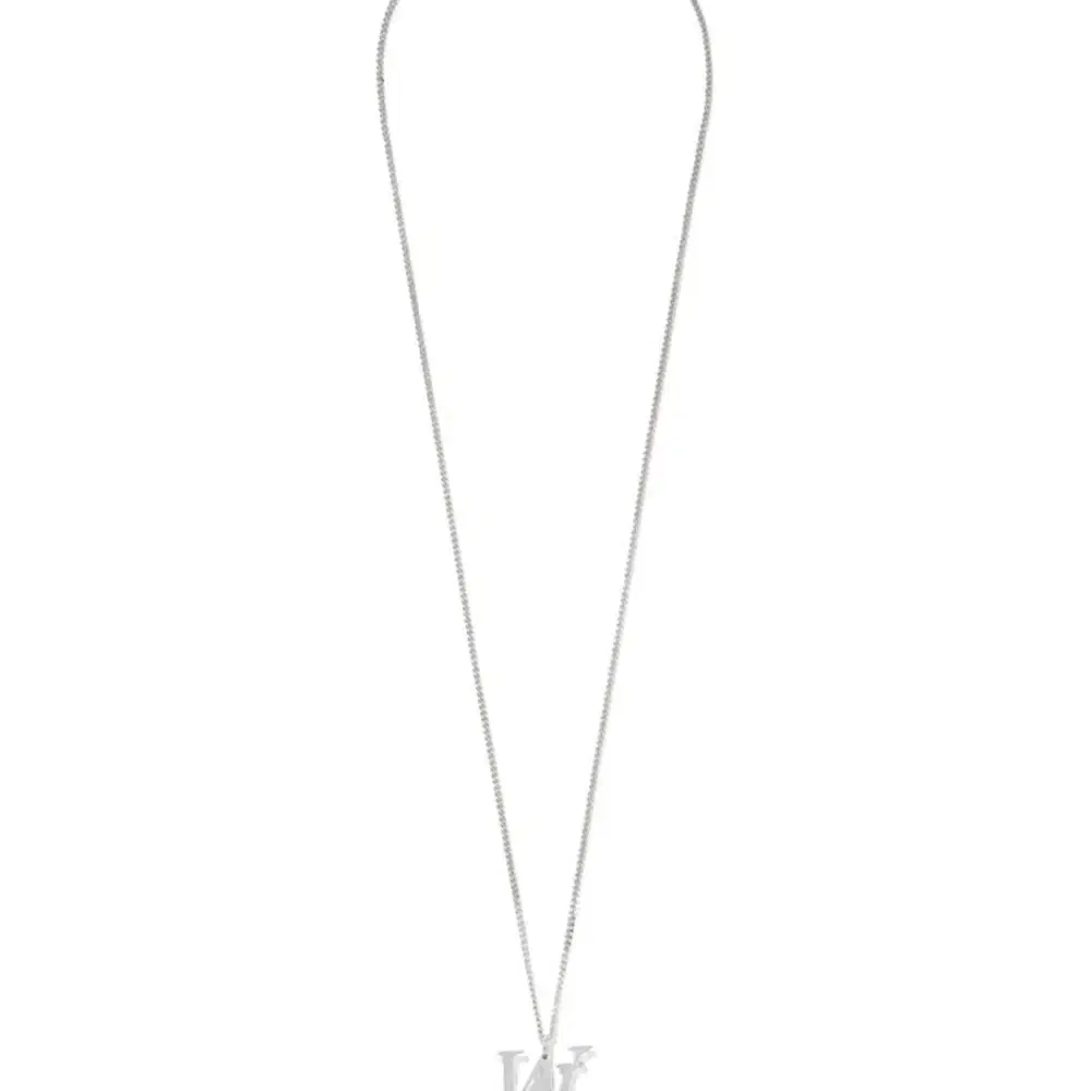 [WOOALONG]★Signature pendant necklace WOOALONG | 우알롱 Wooalong Signature Logo Necklace on