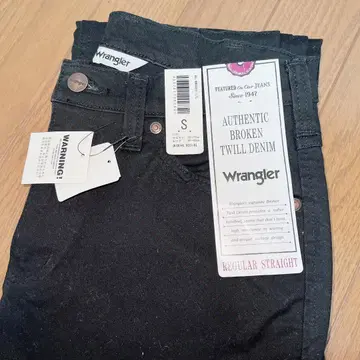 Wrangler 레귤러 스트레이트 데님 S