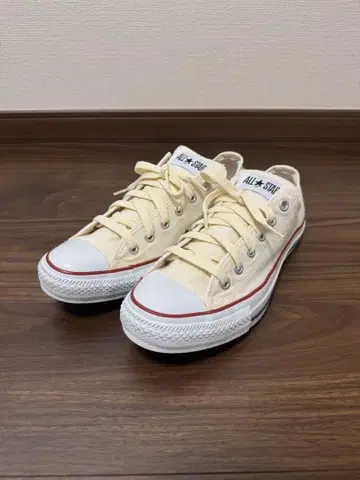 CONVERSE ALL STAR 화이트 캔버스 26.5cm