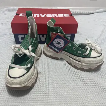 새상품 컨버스 올스타 트렉 웨이브 Z 하이 스니커즈 통굽 22.5cm