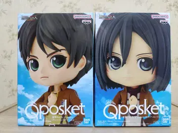 진격의 거인 Qposket 엘렌 & 미카사 2개 세트