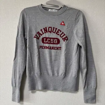 Le Coq Sportif 그레이 스웨터