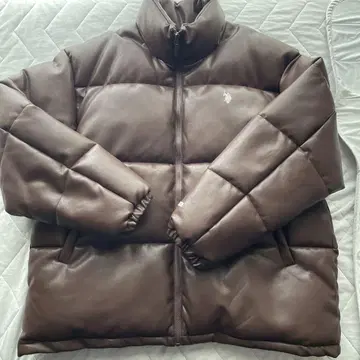U.S. POLO ASSN. 브라운 다운 자켓 L 사이즈