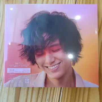 후지이 카제 LOVE ALL SERVE ALL 초회판 2장 세트