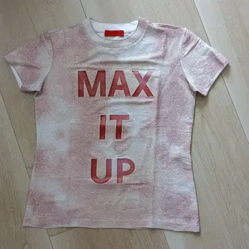 MAX&Co. 라메 티셔츠 핑크