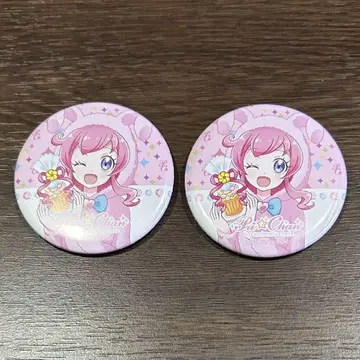 모모야마 미라이 애니멀 후드티 캔뱃지 세트