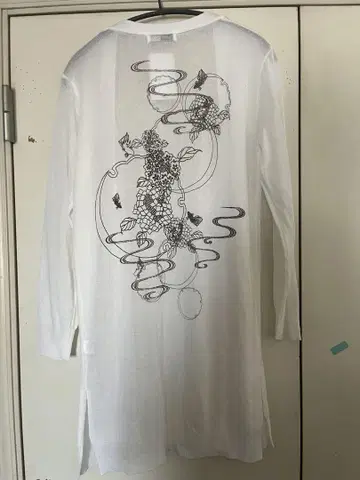 Ozz On 긴팔 가디건 화이트