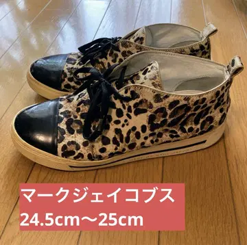 마크제이콥스 스니커즈 38 24.5cm~25cm 레오파드
