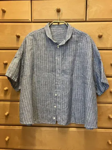 nest robe 린넨 반팔 블라우스