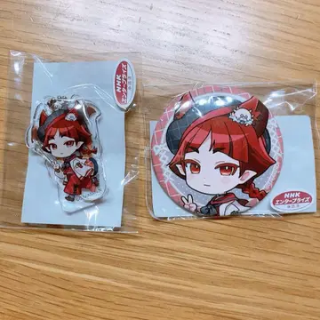 오페라 캔뱃지 아크릴 키링 마루쿠지
