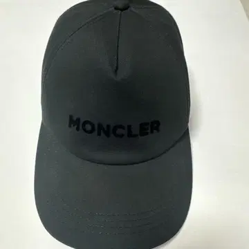 몽클레어 남성용 캡 블랙