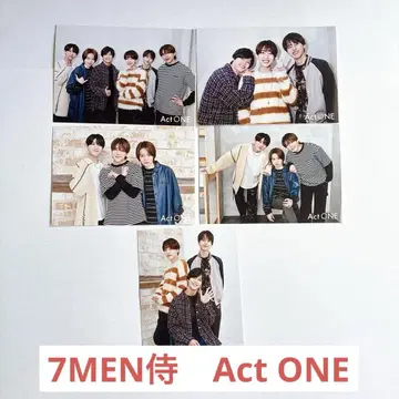 7MEN 사무라이 Act ONE 오프 샷 15장 세트