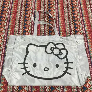 OPEN YY 헬로키티 에코백 실버