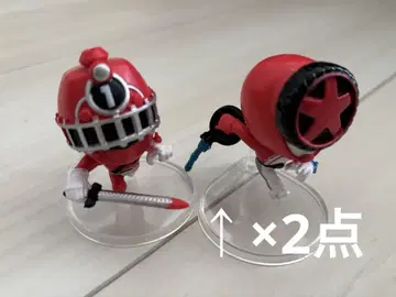 레드 전대 피규어 3종 세트