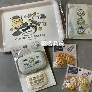 치이카와 베이커리 토끼 하치와레 에코백 트레이 플레이크 씰