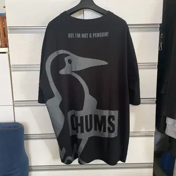 CHUMS 펭귄 디자인 티셔츠 XL