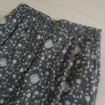 maison de soil 인도산 올 패턴 이지 팬츠