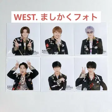 WEST. 마시카쿠 사진 WINTER GREETINGS