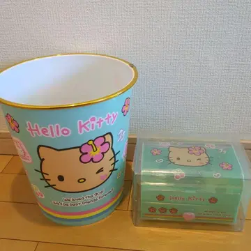 헬로키티 일광화상 키티 더스트 박스 팬시 소품함 산리오