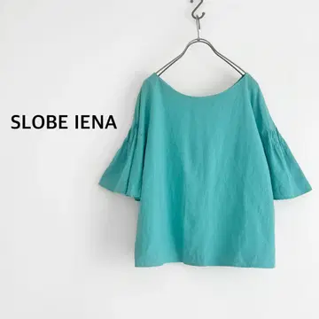 SLOBE IENA 핀턱 프릴 블라우스