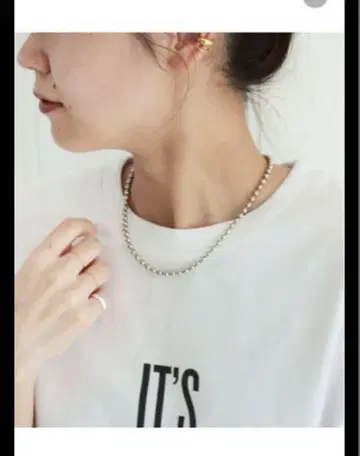 JOURNAL STANDARD relume 볼 체인 목걸이