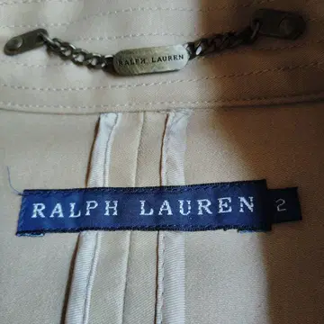 Ralph Lauren 베이지 트렌치코트 사이즈 2