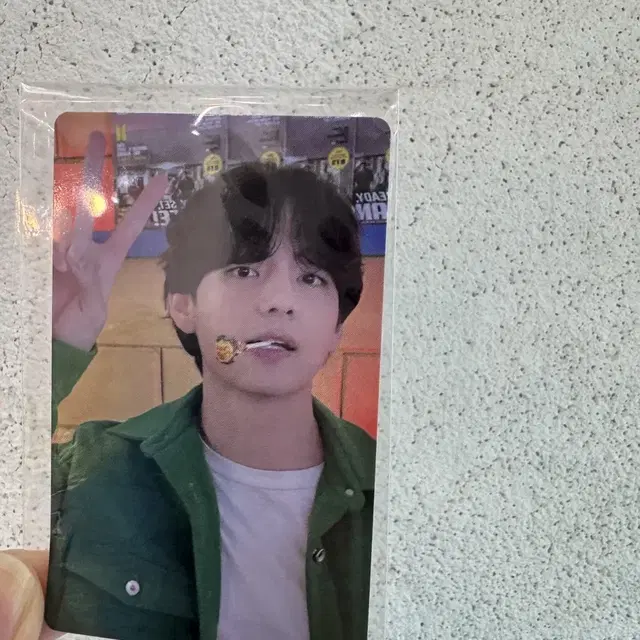 방탄 퍼투댄 위버스 특전 포카 태형