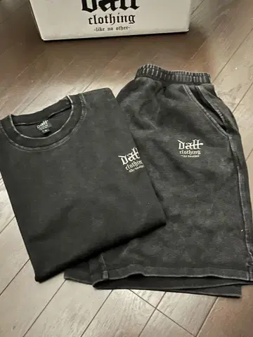 dall OG SMALL LOGO PIGMENT 셋업 상하의