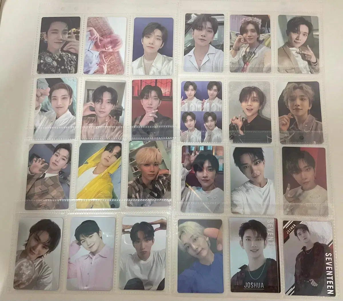 Seventeen poca bulk han joshua hoshi woozi dk