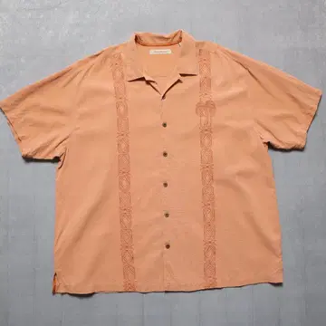 Tommy Bahama 실크 쿠바 셔츠 3XL 2203