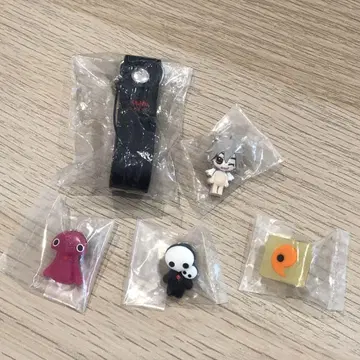 새상품급 에반게리온 쁘띠에바 한정판 핀 배지 러버 핀즈 4종