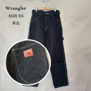 새상품급 wrangler 랭글러 컬러 페인터 팬츠 XS