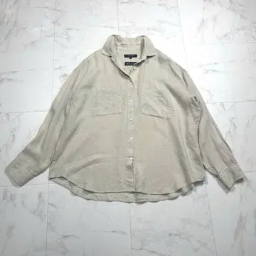 언타이틀 린넨 셔츠 NALYA fabric made in ITALY