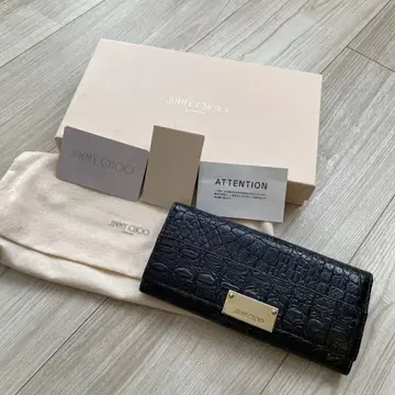 JIMMY CHOO 블랙 장지갑