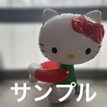 [미사용품] 헬로키티 비닐 인형 1997년 제작