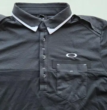 OAKLEY 오클리 블랙 피케 셔츠 L 사이즈