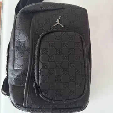 Jordan 블랙 백 23 숄더 백