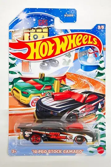 매텔 HW 윈터 시리즈 3/5 핫 휠스 '10 프로 스톡 카마로 3/5