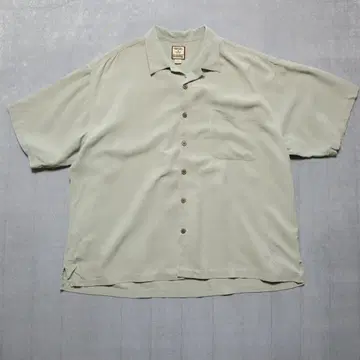 Tommy Bahama 실크 오픈 카라 셔츠 3XL 2207