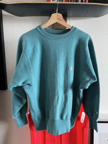 Champion Reverse Weave 트레이닝복 Medium 틸