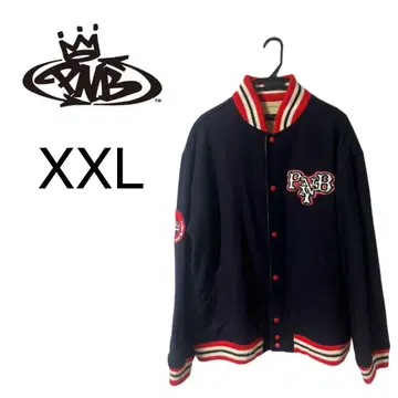 90s PNB NATION 리버서블 바시티 자켓 2XL 남성용