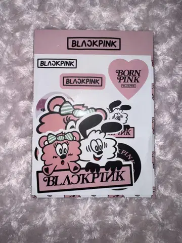 BLACKPINK BORN PINK Verdy 스티커 세트