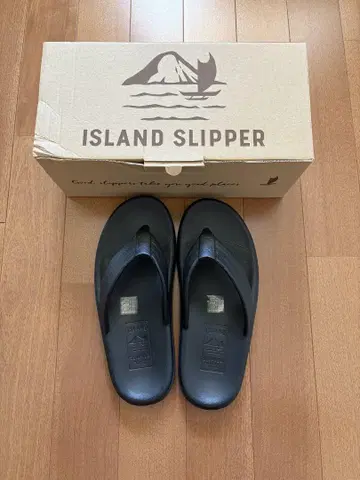 ISLAND SLIPPER 블랙 플립플랍