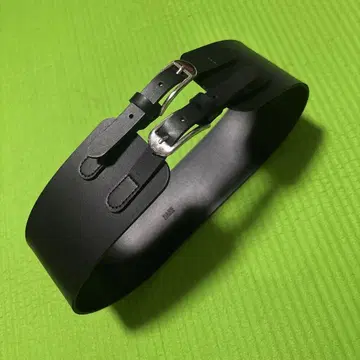 와이드 벨트 블랙 여성용