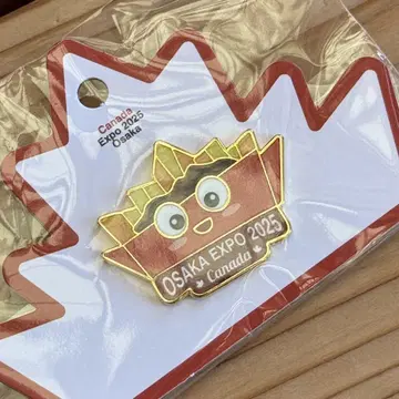 오사카 만국 박람회 캐나다관 파빌리온 핀 배지 미개봉 새상품 쁘띠 틴