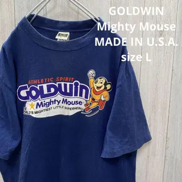USA제 GOLDWIN Mighty Mouse 티셔츠 L 사이즈